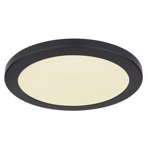 Sort plafond plast, Cage, 24W, justerbar lysfarve LED