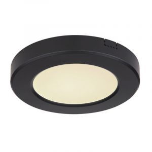 Sort plafond plast, Cage, 6W, justerbar lysfarve LED