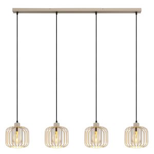 Beige industri pendel lampe spisebord metal, Jolanda