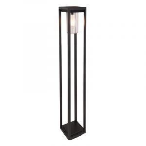 Sort modern udendørslampe plast, Vildan, IP44