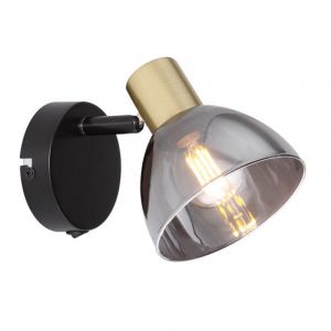 Guld modern vægspot glas, Arthur