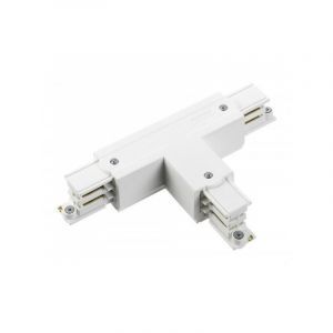 Hvid T-Piece, Earth Right, 3-faset