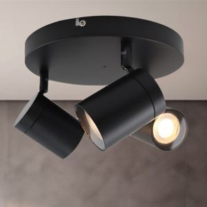 Modern loftspot sort, Ciara, IP44