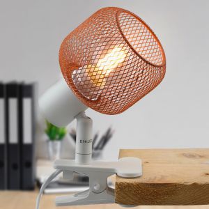 Industri klemmespot orange, Emado, med brytare