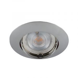 Aluminium indbygningsspot krom, Rudo