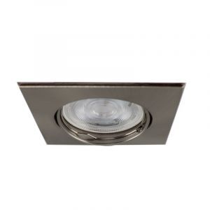 Metal indbygningsspot krom, Meco