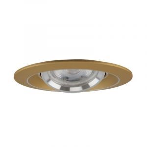 Aluminium indbygningsspot guld, Tycho