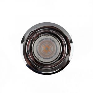 Metal indbygningsspot krom, Storx
