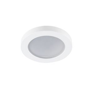 Modern indbygningsspot badeværelse hvid, Elio, IP44