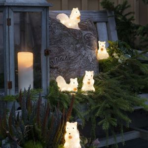 5 LED egern, til indendørs og udendørs