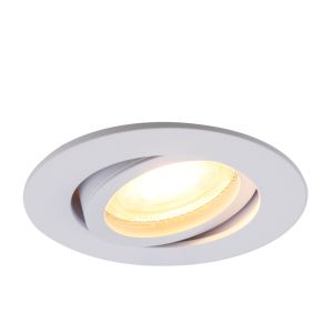Aluminium indbygningsspot hvid, Abbigail