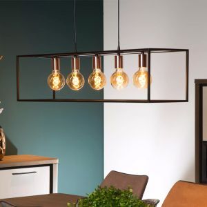Sort pendler lampe modern, Arthur