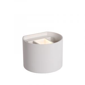 Hvid væglampe modern, Xio