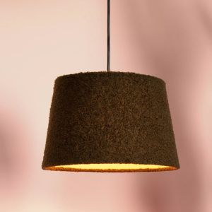 Grøn pendler lampe vintage, Woolly
