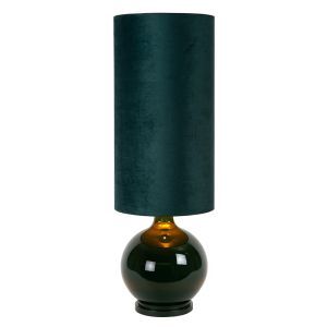 Grøn gulv lampe retro, Esterad, med brytare