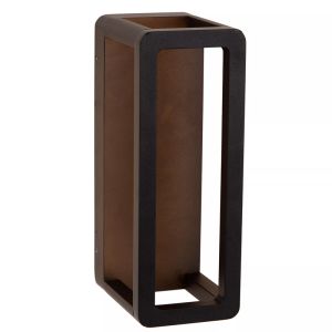 Sort udendørslampe modern, Narvik, 9,2W, 3000K LED, IP65