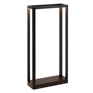 Sort udendørslampe modern, Narvik, 9,2W, 3000K LED, IP65