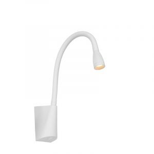 Hvid væglampe modern, Galen, 3W, 3000K LED, med brytare