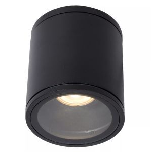 Sort loftspot modern, Aven, IP65