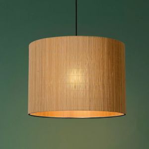 Rattan pendler lampe brun, Magius
