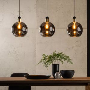Grå pendler lampe modern, Julius