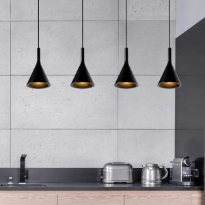 Beton pendler lampe sort, Gipsy