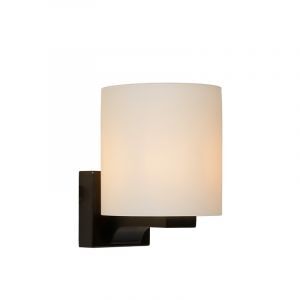 Hvid væglampe modern, Jenno, IP44