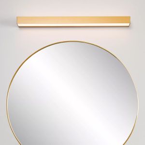 Messing væglampe badeværelse modern, Alexa, 8W, 3000K LED, IP44