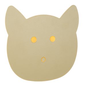 Grøn væglampe til børneværelse modern, Charlie, 5W, dim to warm LED, med beröringsdimmer