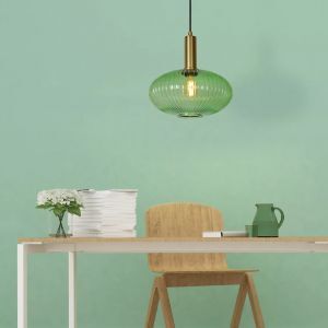 Guld pendler lampe retro, Maloto