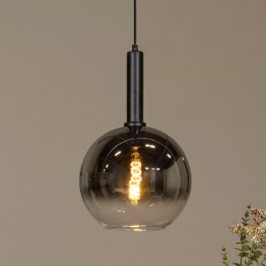 Sort pendler lampe modern, Marius