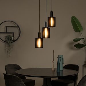 Sort pendler lampe modern, Lambres