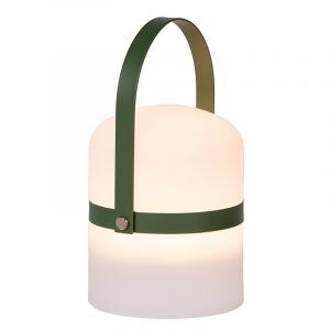 Grøn udendørs bordlampe modern, Little Joe, 3W, 2700K LED, IP44, med brytare