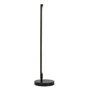 Sort bordlampe modern, Finan, 9W, 2700K LED, med beröringsdimmer