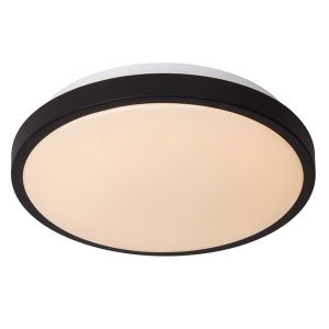 Sort loftlampe badeværelse modern, Dasher, 12W, 2700K LED, IP44
