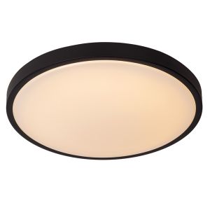 Sort loftlampe badeværelse modern, Dasher, 24W, 2700K LED, IP44