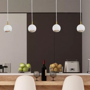Guld pendler lampe modern, Favori
