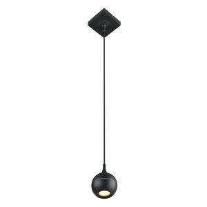 Sort pendler lampe modern, Favori, IP44