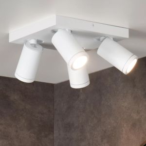 Hvid loftspot modern, Taylor, IP44