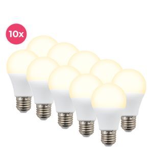 10-pak Cenor E27 A60 LED pære varm hvid, 8,5W