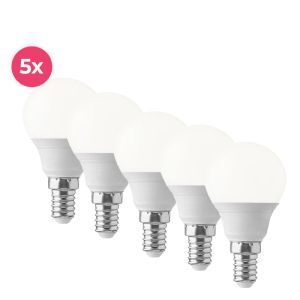 E14 LED kuglelampe Lasco, 3w, varm hvid