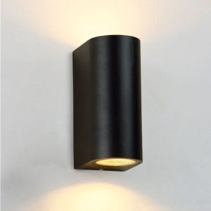 Modern udendørslampe sort, corina, IP44