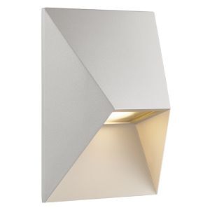 Hvid udendørslampe modern, Pontio, IP54