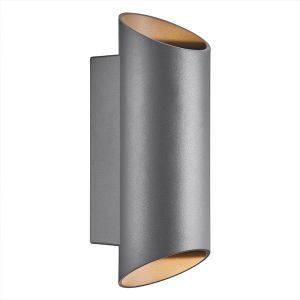Antracit udendørslampe modern, Nico, IP54