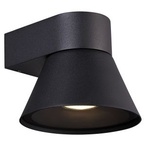 Sort udendørslampe modern, Kyklop, IP54