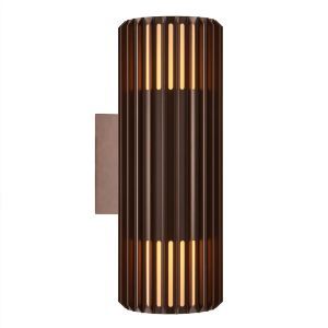 Brun udendørslampe design, Aludra, IP54