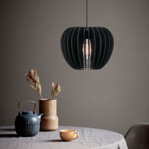Sort pendler lampe træ, Tribeca