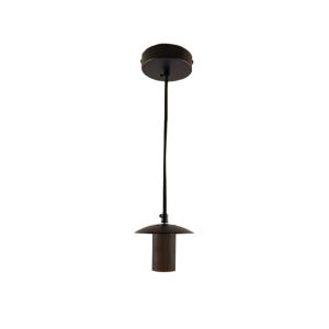 Metal pendler lampe uden skærm sort, Minne