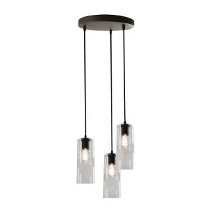 Design pendler lampe gennemsigtig, Hatice