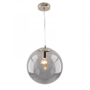 Design pendler lampe nikkel, Dolf